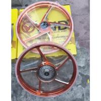 Gambar VELG RACING JUPITER Z RING 17 ORIGINAL VND KZR 140x17 160x17 RING 17  JUPITER Z JUPITER MX OLD VEGA ZR F1ZR VELG RACING VND KZR - Pink, KZR JUPITER R17 dari Bastian.Racing undefined 2 Tokopedia