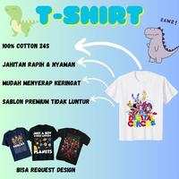 Gambar Baju kaos anak Funny Labubu Cute Labubu The Monsters Pink Meme T-Shirt - Hitam, S dari LovingKidss undefined 3 Tokopedia