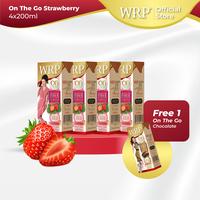 Gambar WRP On The Go Strawberry 200ml (Bundle 4) - Free On The Go Chocolate dari WRP INDONESIA STORE undefined 1 Tokopedia