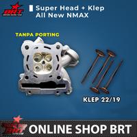 Gambar CYLINDER KOP HEAD BRT ALL NEW NMAX ALL NEW AEROX OLD - NON PORTING, AEROX OLD dari ONLINE SHOP BRT undefined 3 Tokopedia