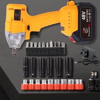 Gambar Topwire Impact Wrench 500 N.m BRUSHLESS Impact Baterai 48V / 88V Alat Kunci Pas Benturan Tanpa Kabel 1/2 "1/4“Torsi Kunci Listrik Tanpa Kabel yang Dapat Diisi Ulang - 88V2Battery dari CV KAISY undefined 3 Tokopedia