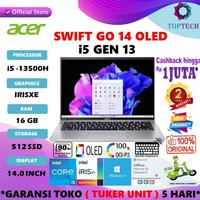 Gambar Acer Swift GO 14 OLED Core i5 13500H 16GB 512GB OHS 14" 2.8K 90Hz - Windows 11 Home, Non Bundling dari Top Tech Comp undefined 1 Tokopedia