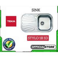 Gambar KITCHEN SINK TEKA STYLO 1B 1D STAINLESS BAK CUCI PIRING 1 LUBANG 1 SAYAP dari Subur Makmur Semarang undefined 2 Tokopedia