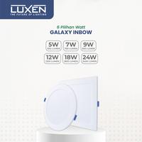 Gambar Luxen Downlight LED Galaxy Inbow Bulat 9 Watt Cahaya Putih, Kuning dan Neutral White - Putih dari Luxen Indonesia_NEW undefined 3 Tokopedia