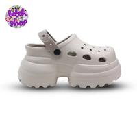 Gambar Wedges Sandal Baim Crocs Karet Platform Tinggi 10cm Sendal Wanita Anti Slip Air Enteng - Hitam, 34-35 dari bebehshop_NEW undefined 2 Tokopedia