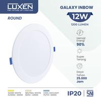 Gambar Luxen Downlight LED Galaxy Inbow Bulat 12 Watt Cahaya Putih, Kuning dan Neutral White - Putih dari Luxen Indonesia_NEW undefined 1 Tokopedia