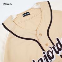 Gambar PORTANOVA Jersey Baseball Cream Big Size 3XL-8XL Jerset Baseball jumbo - Portanova, 3XL dari BIGJORDAN CLOTHING undefined 3 Tokopedia