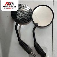 Gambar Spion Bulat Carbon Universal dari Artha Nadi Motor undefined 1 Tokopedia