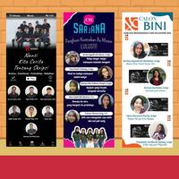 Gambar Banner Wisuda Sidang Skripsi - 60x160 dari Ivanka Nadine undefined 1 Tokopedia