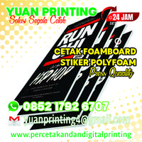 Gambar Cetak Sign Board Papan - Sticker Polyfoam - A3 - A3 dari YuanPrinting undefined 1 Tokopedia