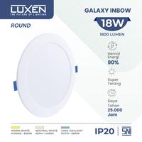Gambar Luxen Downlight LED Galaxy Inbow Bulat 18 Watt Cahaya Putih, Kuning dan Neutral White - Putih dari Luxen Indonesia_NEW undefined 1 Tokopedia