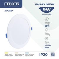 Gambar Luxen Downlight LED Galaxy Inbow Bulat 9 Watt Cahaya Putih, Kuning dan Neutral White - Putih dari Luxen Indonesia_NEW undefined 1 Tokopedia