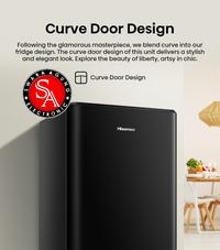 Gambar Kulkas 1 Pintu 157 Liter Hisense Type : RR198D4IBN - Black - Curve Door Design ( MEDAN ) dari Swara Agung Electronic_NEW undefined 4 Tokopedia