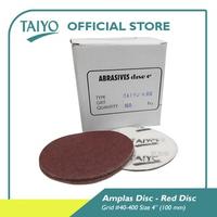 Gambar Taiyo Disc Amplas Velcro #40-400 4 Inch - #40 dari TAIYO Abrasives & Adhesives undefined 1 Tokopedia