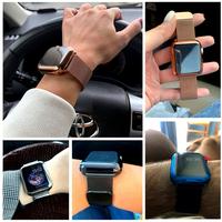 Gambar TRIPLEDI Strap Case For Apple Watch Series 10 TD7102 Tali Jam Milanesse Loop Full Cover Silicone 42 46mm Screen Protector - Hitam, S10 42mm dari TRIPLEDI undefined 2 Tokopedia