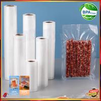 Gambar Plastik Vakum Sealer Makanan Vacuum Vacum Kantong Refill Packing Food BPA Free 1 Roll 5 Meter Tanpa Putus Mesin - 30 Cm dari LARYZ OFFICIAL undefined 3 Tokopedia