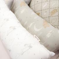 Gambar Carrol Baby X Kelly's.co Hugging Pillow Toodler Size - Bantal Toodler Tencel - Carrol X Kelly's.co Collections - Olive Mix Moon, Pillow + Case dari Carrol Baby undefined 3 Tokopedia