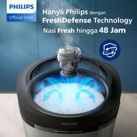 Gambar PHILIPS Rice Cooker HD3211/31 Penanak Nasi 1.8L - 3000 Premium Series - Silver - Bakuhanseki Inner Pot - Anti lengket - FreshDefense Technology - Nasi No Basi hingga 48 Jam - 400 Watt - PLUS BUBBLE dari alvajo_NEW undefined 2 Tokopedia