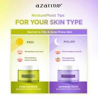 Gambar Azarine Barrier Moisturizer Series 30g Pelembab Wajah Cream Gel Facial Moisturizer Instant Moist Mencerahkan Kulit Kusam Berjerawat Sensitif - Advanced Youth dari Sasmith Project undefined 3 Tokopedia