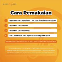 Gambar PINJAMWIFI Sim Card Thailand Internet Total Quota | Simcard Pattaya Bangkok Internet kuota total - 3 Days, 15 GB dari Pinjam WiFi undefined 2 Tokopedia