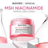 Gambar SKINTIFIC MSH Niacinamide Brightening Moisturizer Glowing Moisture Gel 30g Alpha Arbutin cream skincare bpom moisturizer pemutih wajah Krim Pemutih Krim Wajah Face Cream Pelembab - Serum 20mL dari Sasmith Project undefined 3 Tokopedia