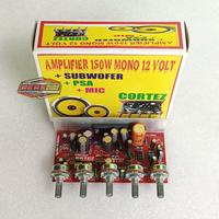 Gambar Power Amplifier DC 12volt 150watt with tone control SUBWOOFER + mic dari Rere Audio Store undefined 3 Tokopedia