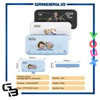 Gambar IINE One Piece Cartoon Edition EVA Storage Bag Console Carry Case for Nintendo Switch V1 V2  Lite / OLED Zoro / Luffy and Choppper / Luffy Gear 5 - Luffy and Chopp dari GameBayID undefined 1 Tokopedia