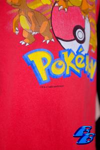 Gambar VINTAGE CHARIZARD POKEMON GAME ANIME TEE - Kaos Pokemon Charizard Original dari BB.GIFT.SHOP undefined 2 Tokopedia