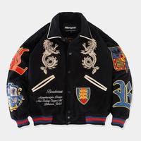 Gambar MEMPHISORIGINS | VARSITY JACKET - BORDEAUX - S dari Only.One.Stuff undefined 2 Tokopedia