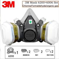 Gambar 3M 6200 Masker Gas Respirator + Cartridge 3M 6006 Complete Set dari RD STORE NEW undefined 1 Tokopedia