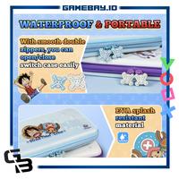 Gambar IINE One Piece Cartoon Edition EVA Storage Bag Console Carry Case for Nintendo Switch V1 V2  Lite / OLED Zoro / Luffy and Choppper / Luffy Gear 5 - Luffy and Chopp dari GameBayID undefined 4 Tokopedia