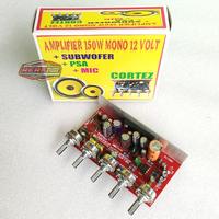 Gambar Power Amplifier DC 12volt 150watt with tone control SUBWOOFER + mic dari Rere Audio Store undefined 5 Tokopedia