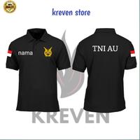 Gambar KAOS POLO LENGAN PENDEK TNI ANGKATAN UDARA FREE DESIGN CUSTOM - maroon, S dari kreven_store undefined 1 Tokopedia