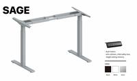 Gambar SAGE Meja / Kaki Elektrik Adjustable Electric Working Gaming Desk Single / dual Motor Standing Desk Otomatis RXD2 KAKI + PAPAN MEJA Electric - KAKI BLACK dari SAGE STORE ID undefined 1 Tokopedia