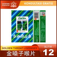 Gambar Golden Throat Lozenges / 金嗓子喉片 / Permen Pelega Tenggorokan dari Catatan Kesehatan undefined 2 Tokopedia