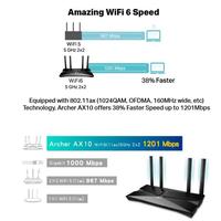 Gambar TP-LINK AX10 AX1500 WIFI6 Dual-band Router Triple-Core Gigabit ports - Archer AX10 dari E-lectronix Hub undefined 5 Tokopedia