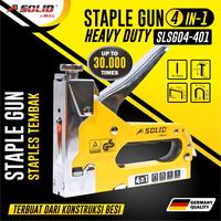 Gambar Solid Gun tacker staples tembak 4 in 1 heavy duty SLSG04-401 dari Laxton Store undefined 1 Tokopedia