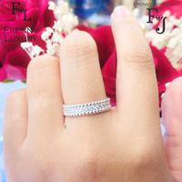 Gambar Cincin Emas White Gold L-String 17K Frenny Luxury dari Frenny & Co undefined 2 Tokopedia