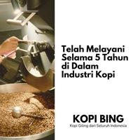 Gambar Kopi Bing Cafe Blend 50% Arabika 50% Robusta 1 Kg - 100 gr, Halus dari Kopi Bing undefined 3 Tokopedia