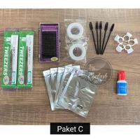 Gambar Eyelash extension basic set / paket eyelash extensions paling murah dan lengkap kwalitas bagus - PAKET A dari cuan ban undefined 4 Tokopedia