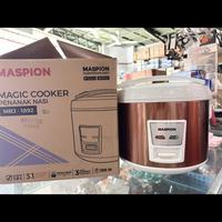 Gambar Magic com Maspion 1,8 liter MRJ-1892 Penanak nasi, penghangat, kukus dari Sigma solo undefined 3 Tokopedia