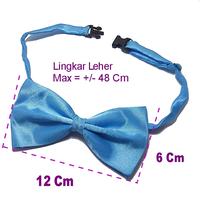 Gambar Dasi Kupu2 Pita Pernikahan Bridesmaid Bowtie Kupu Wedding Wisuda MC - Hitam dari Muraneka Store undefined 2 Tokopedia