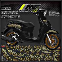 Gambar Decal Striping Variasi Transparan Uv Honda Stylo 160 Justin Bieber Stylo Api Stylo JB All New Staylo 160 Abs Decal Stylo Transparan Sticker Stylo Transparan Lis Stylo Transparan Striping Stylo Api Justin Bieber 5 Transparan Honda Giorno 125 - A dari MOLAN Sticker undefined 1 Tokopedia