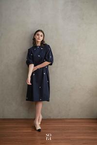 Gambar Sora - YOENA EMBROIDERY DRESS - Red Cherry, Small dari Sora Studio ID undefined 1 Tokopedia
