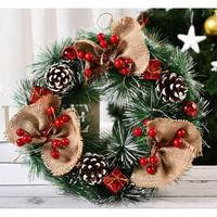 Gambar Hiasan Pintu Krans Natal Merry Christmas Dekorasi Natal - E dari DEVIT SHOP undefined 4 Tokopedia