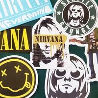 Gambar Sticker Pack Band Nirvana [7 Pcs] dari Yeager Art Merch undefined 3 Tokopedia
