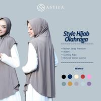 Gambar Falisha Bergo Jersy . Falisha bergo berbahan jersy rayon . - mocca dari Asyifahijabstore undefined 2 Tokopedia
