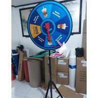 Gambar Permainan SPIN WHEEL RODA PUTAR UNDIAN DOORPRIZE HADIAH TRIPOD KAKI ACARA STAND RODA PUTAR WOODEN KAYU BIANGLALA PITAR MERRY GO ROUND ULANG TAHUN BIRTHDAY PARTY CIRCLE RAF-237 - Spin+Kaki 60CM dari Rafliatikatika undefined 2 Tokopedia