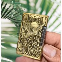 Gambar Mancis Korek Api Motif Burung Full Casing 3D Korek Unik - GOLD dari anis online shop undefined 1 Tokopedia