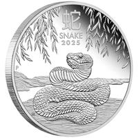 Gambar Proof Silver Coin Year of The Snake 1/2 oZ 2025 | Koin Perak Perth Mint Australia dari fannyrstore undefined 2 Tokopedia
